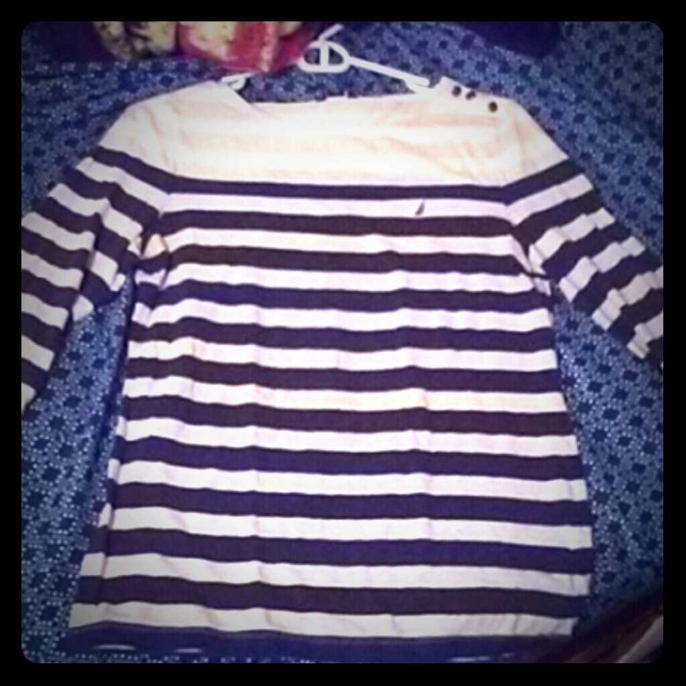 Nautica striped long sleeve